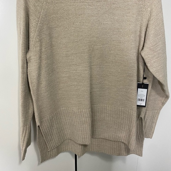 Rustling brown tunic - Picture 2 of 5